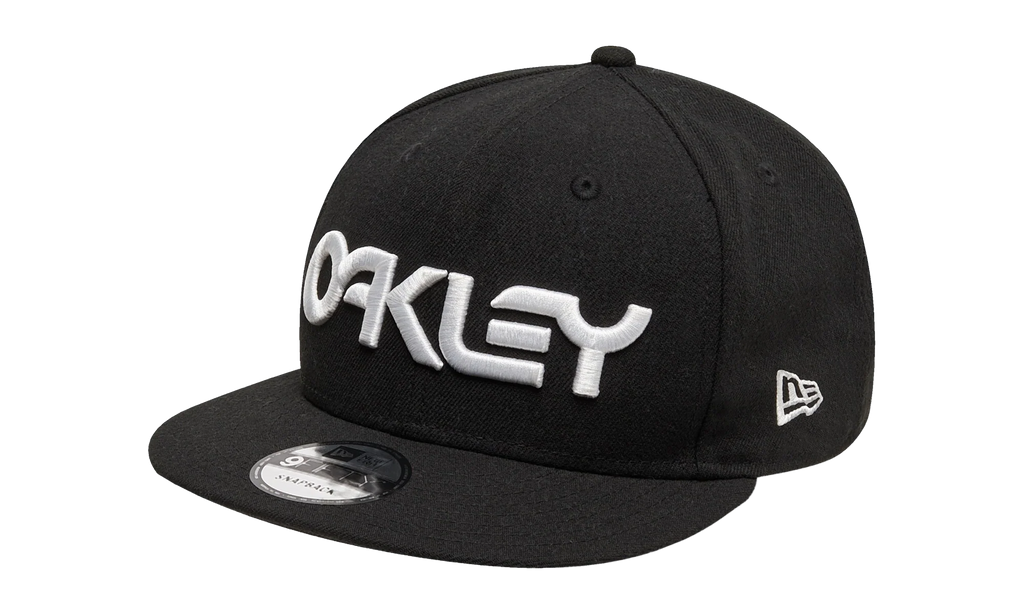 9FIFTY OAKLEY x New Era Mark II Novelty Snapback Hat "Blackout" 911784 02E