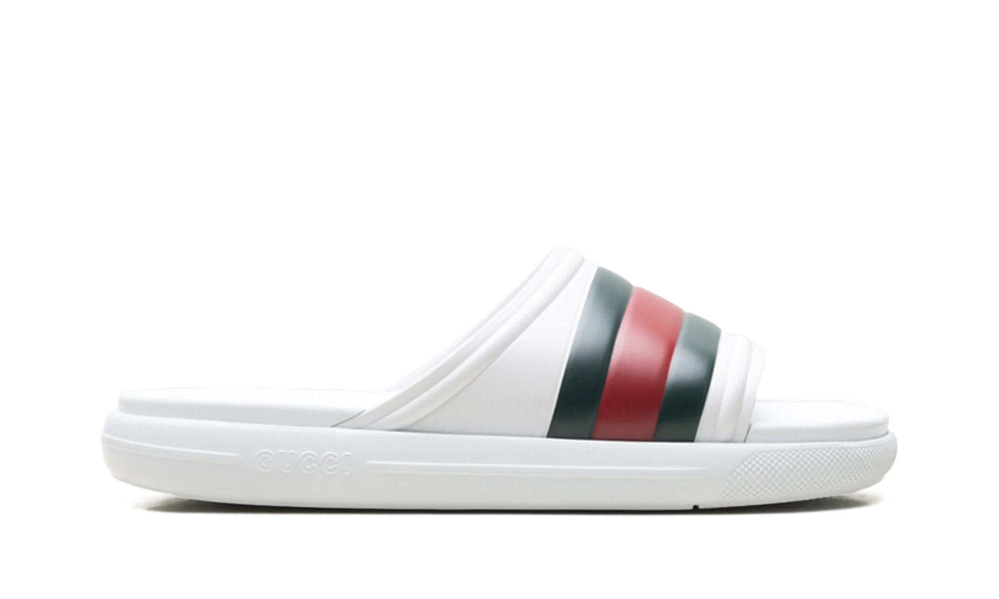 Web Slide Sandal "White Green Red" 780286 J8700 9032