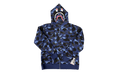 Color Camo Shark Full Zip Hoodie "Navy Blue" BCCSFZUHSB