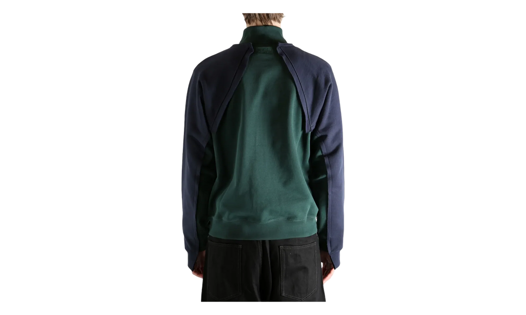 Patched Zip-Up "Emerald Green/Navy" UH76ZU760EN EMER