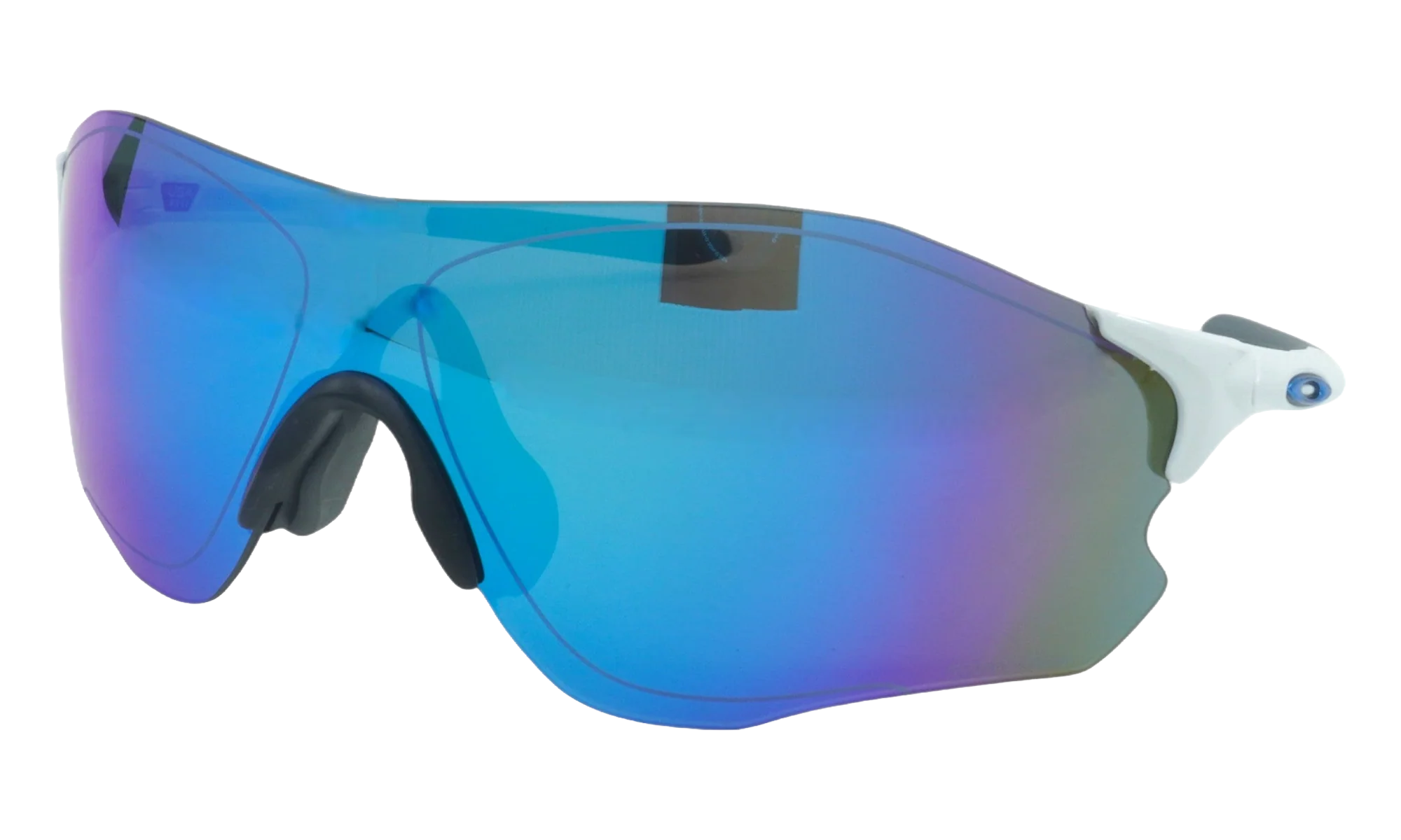 Evzero Path (A) Sunglasses "Polished White / PRIZM Sapphire" OO9313 15
