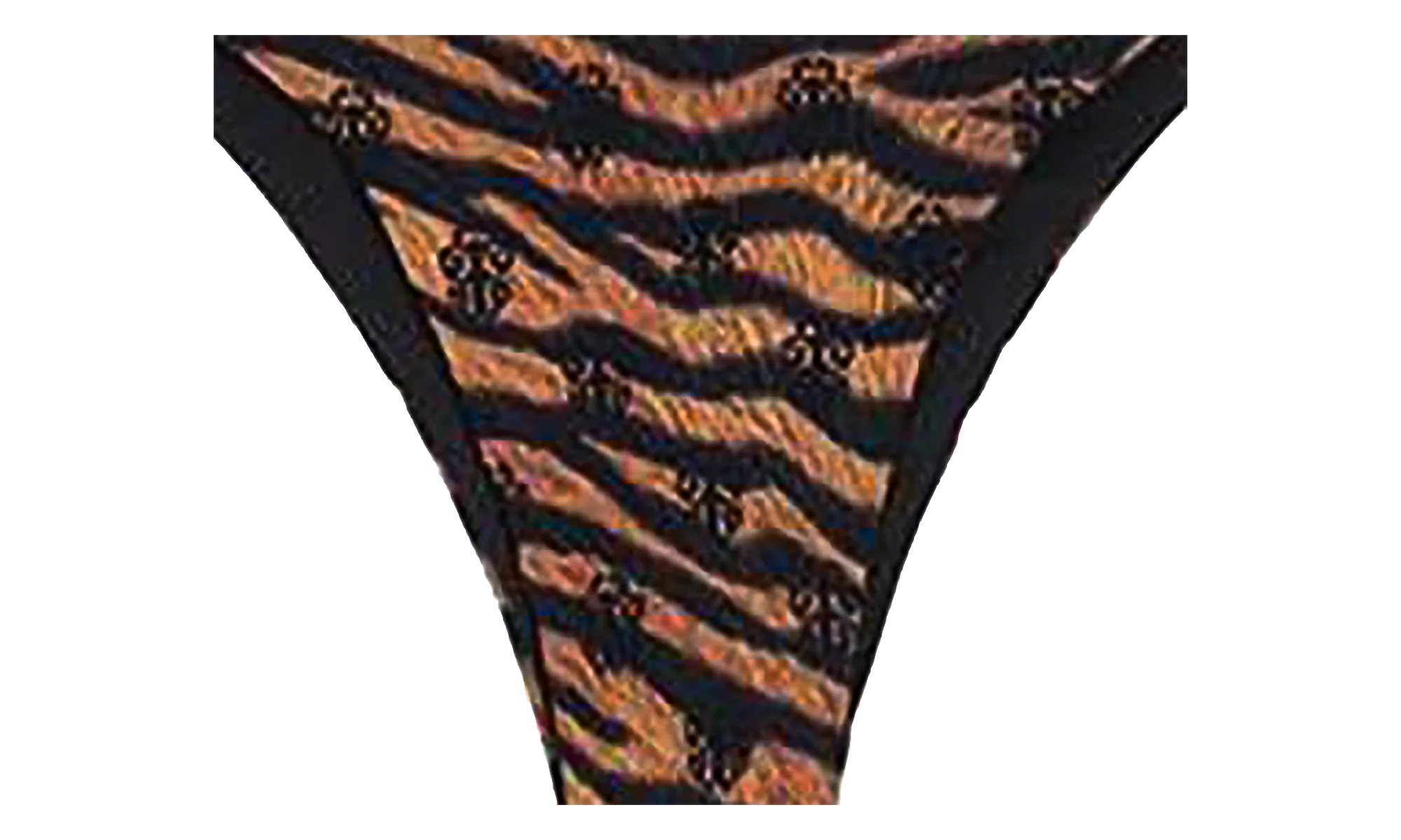 X DIB Orange Tiger Bikini bottom "Brown" CHRM1085