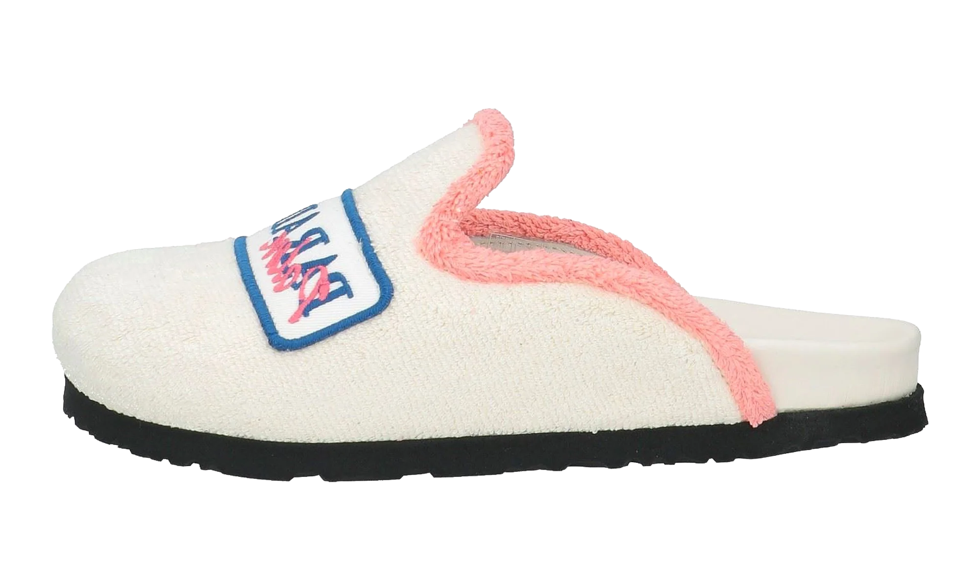 Trouble In Paradise Terry Cloth Mules "Cream" 17714994IU