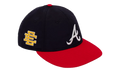 59FIFTY MLB NY19 ATLANTA BRAVES FITTED HAT "ERIC EMANUEL - Navy/ Red" EE418