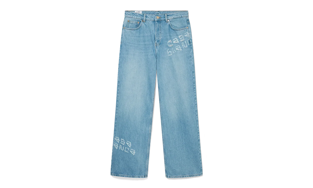 Graffiti Denim Jeans "Light Blue Vintage Wash" MS25 TR 274 01 LIGH