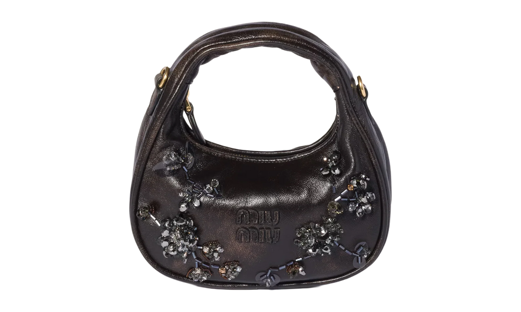 Embroidered Wander Bag WMNS "Caffe" 5BP078 2IF9 F0201
