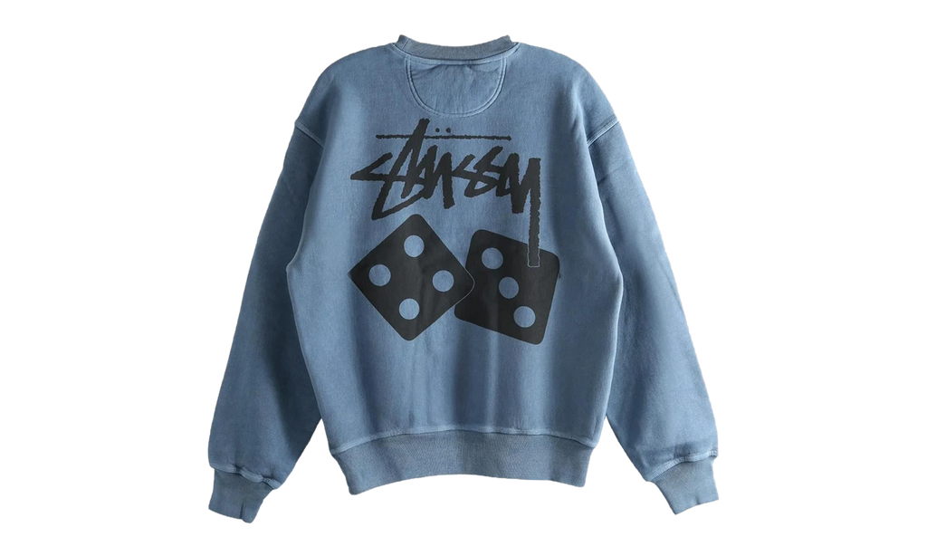 Dice Pig Dyed Crew Sweatshirt "NAVY" 1915077 NAVY