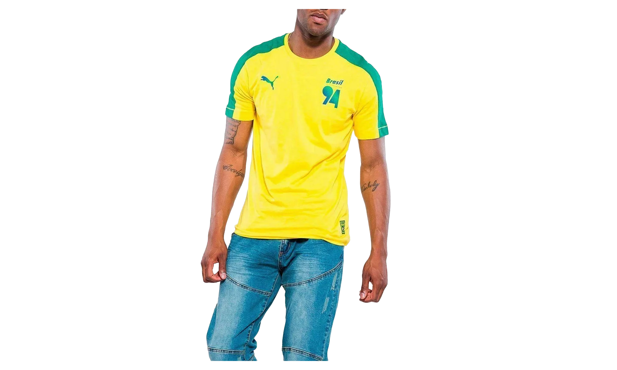 Forever Football T7 Tee "Brazil - Dandelion" 752644 09