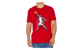 Air Jordan IX West Madison St. T-shirt "Gym Red / Black" 687820 687