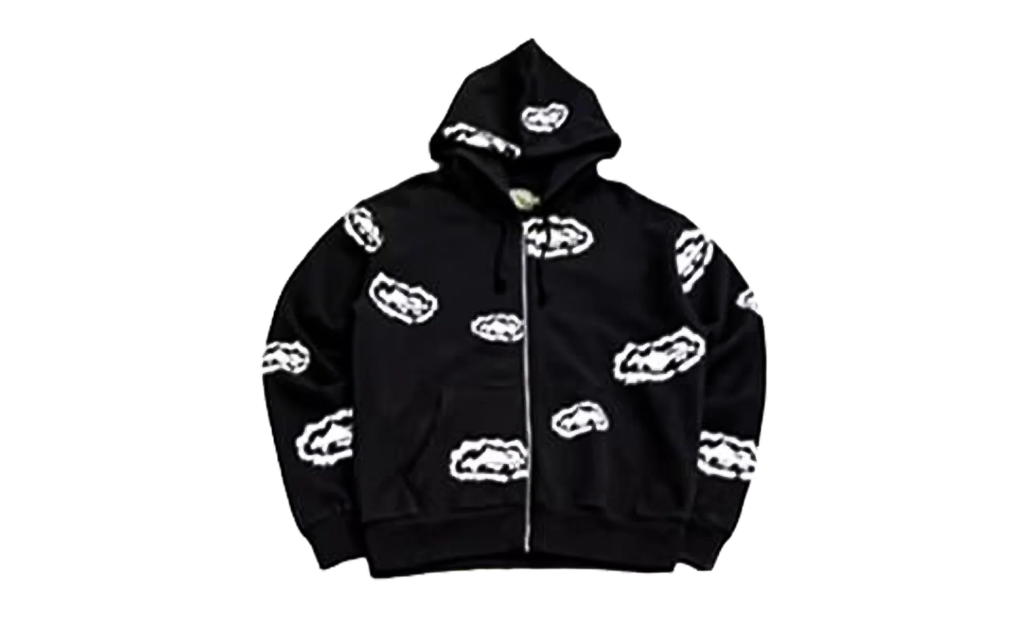 Corteiz x Denim Tears Cotton Wreath Sweatsuit "Black / White" CO07