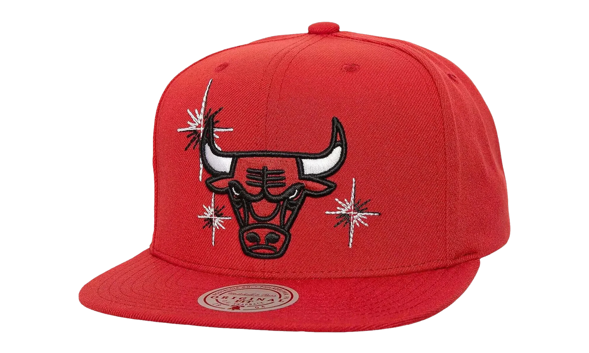 NBA Starlight Snapback Cap "Chicago Bulls - Red" HS9774 CBURED1