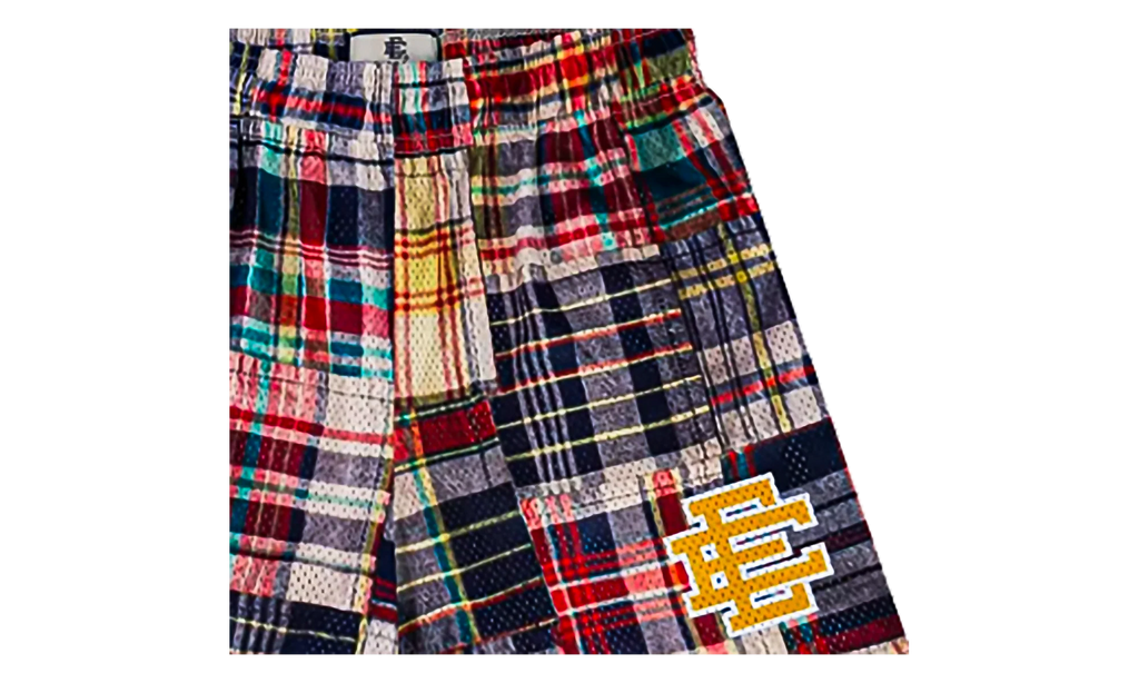 EE BASIC SHORT "SS24 - Madras Plaid" EE676