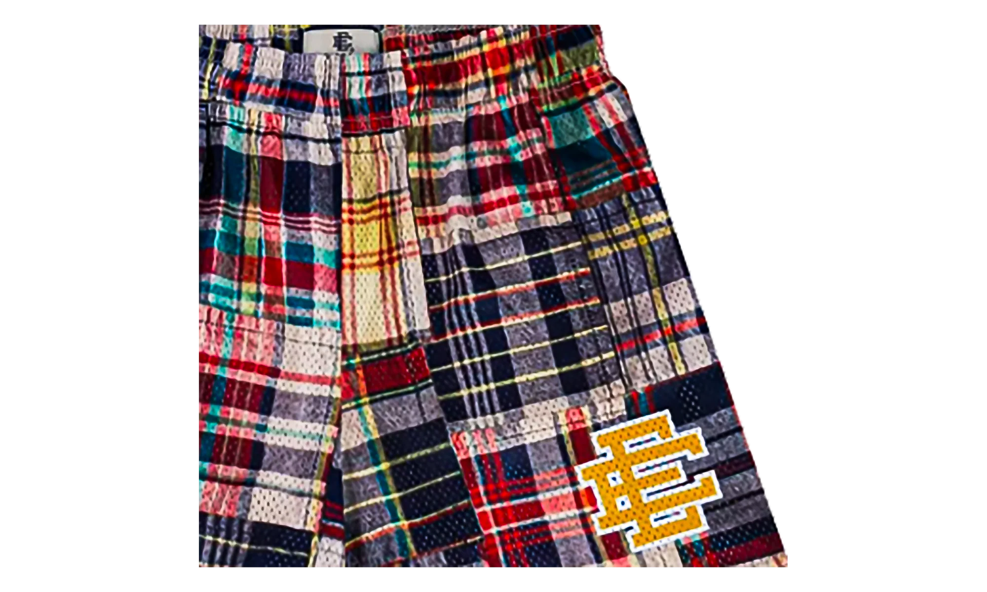 EE BASIC SHORT "SS24 - Madras Plaid" EE676