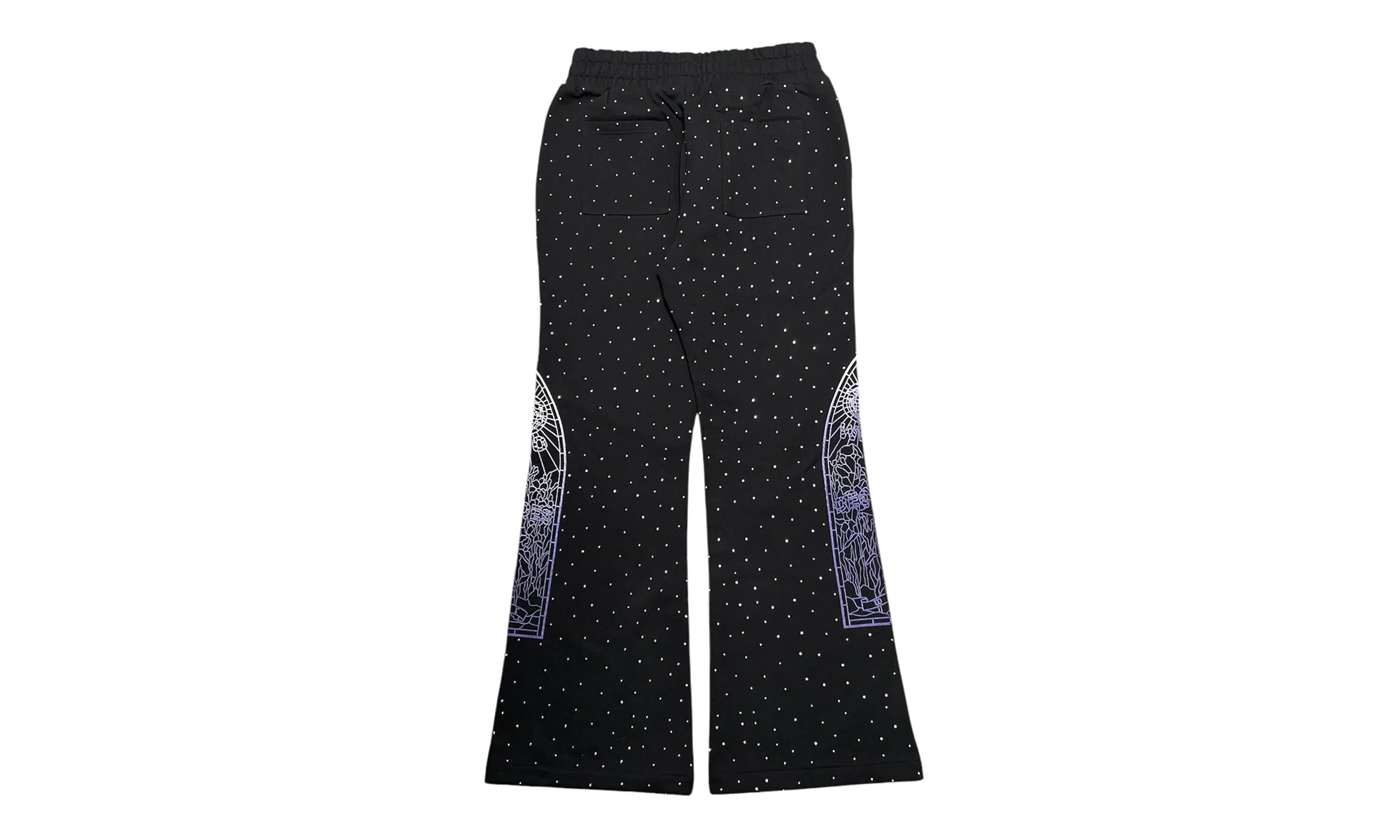 Rhinestone Sweatpants "Black" WDWBMBRSC