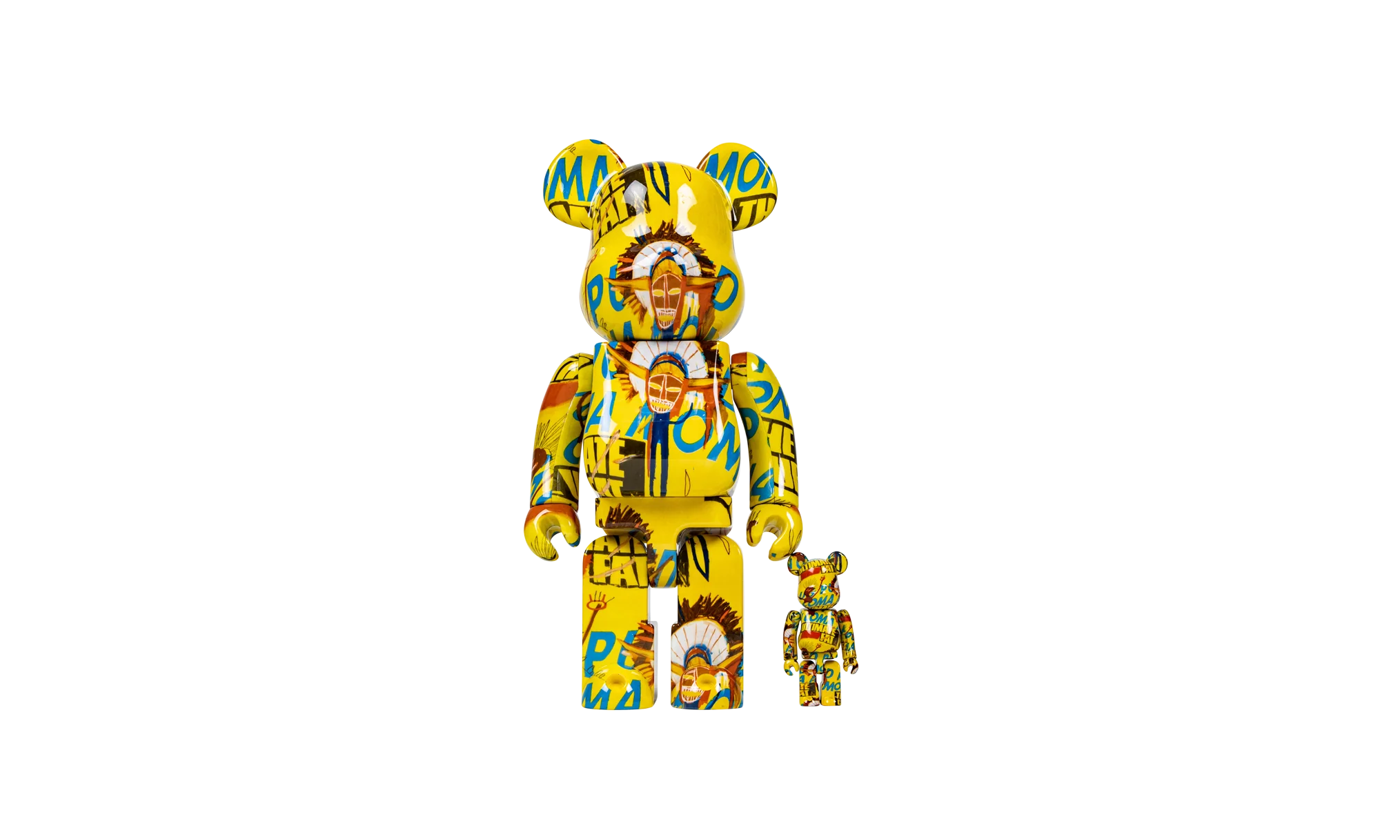 BE@RBRICK Andy Warhol × JEAN-MICHEL BASQUIAT #3 10 "100% and 400%" 4530956596310