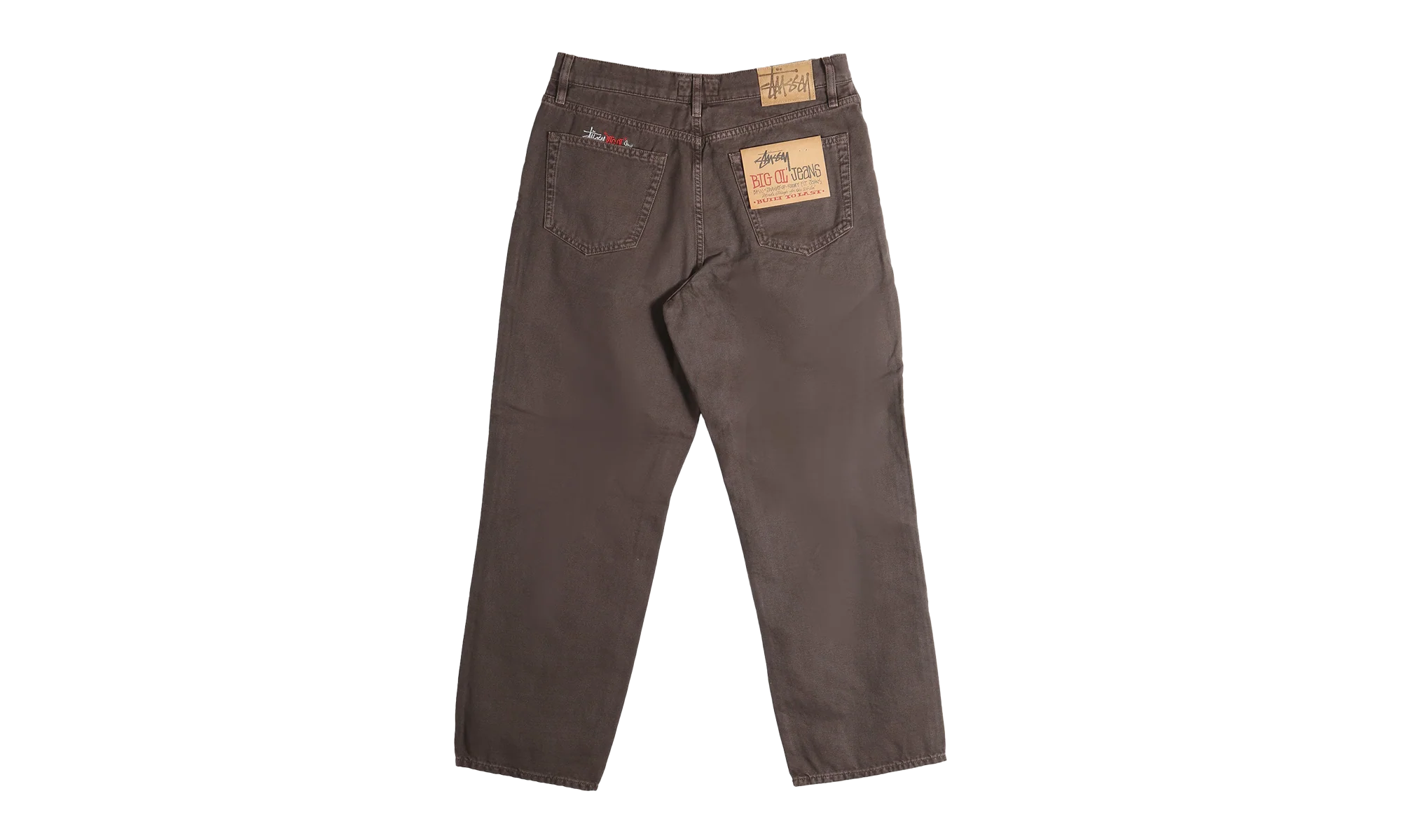Big Ol Washed Canvas Jean "BROWN" 116618 BROW