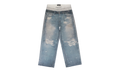 Trompe-Loeil Denim Jeans "Blue" PGR XJNS 0002