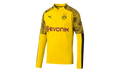 BVB 1/4 Zip Training Top "Cyber Yellow / Puma Black" 755764 01