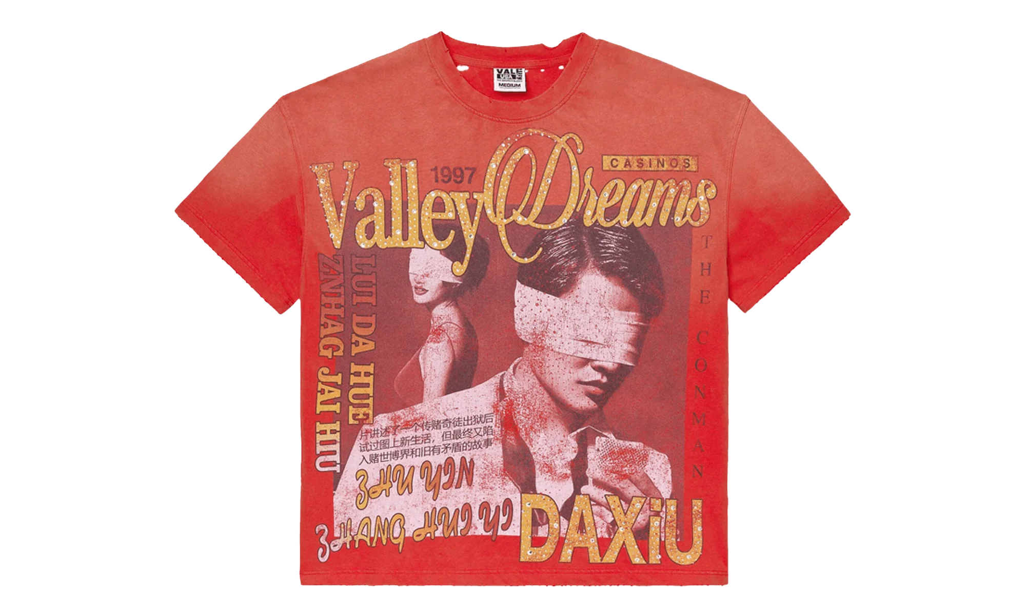 Casino Bling Tee "Red" VAL41