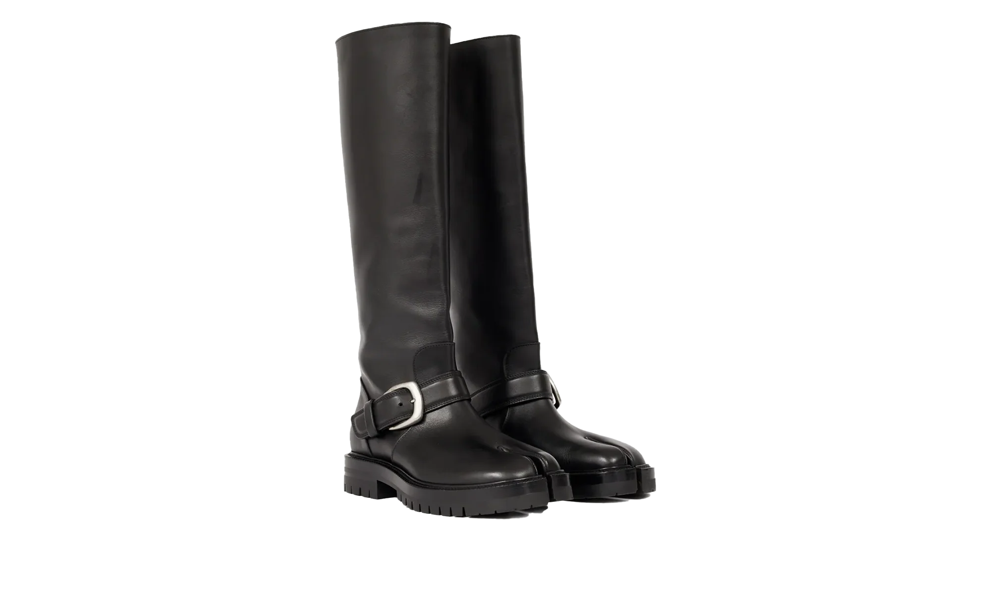 Tabi country knee-high boots WMNS "Black" S58WW0162 P3292 H8396