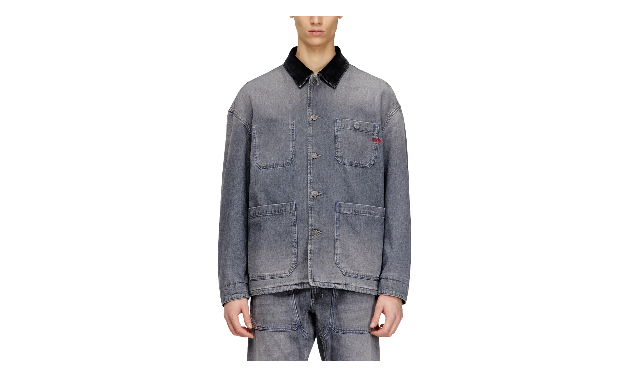 D Stack Denim Jacket "Grey" A2072609N8307