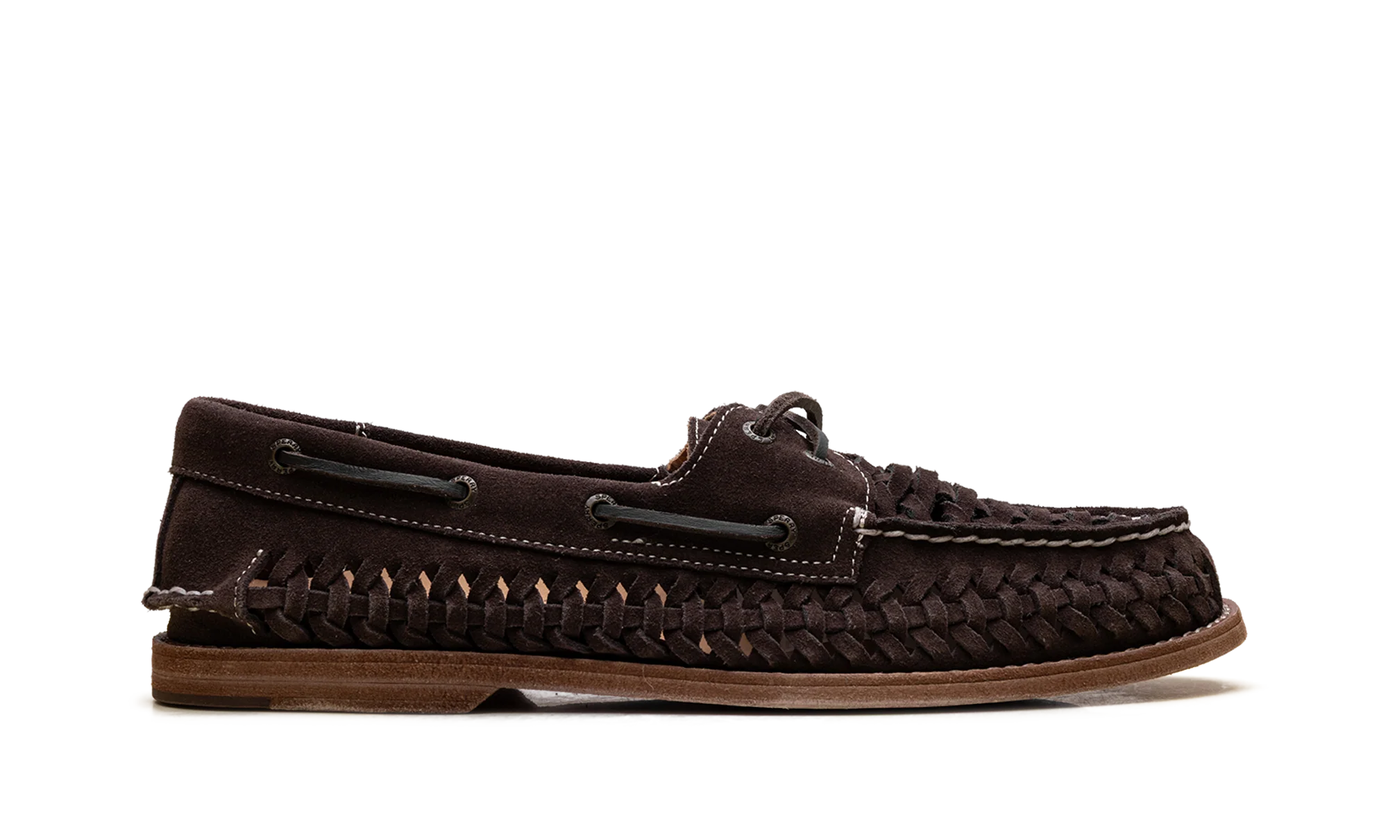 Gold Cup Authentic Original 2-Eye Woven Boat Sho "Other Brown" 17044208