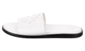 Leather Slides "White" CHRM0967