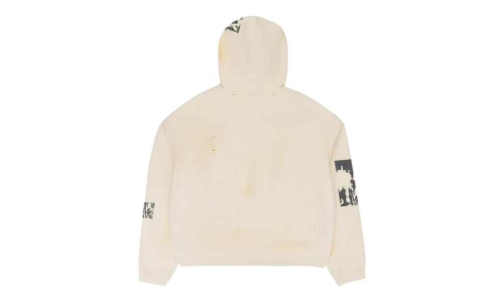 Flashlight Zip Up Hoodie "Cream" BC25SSHA07 WHIT