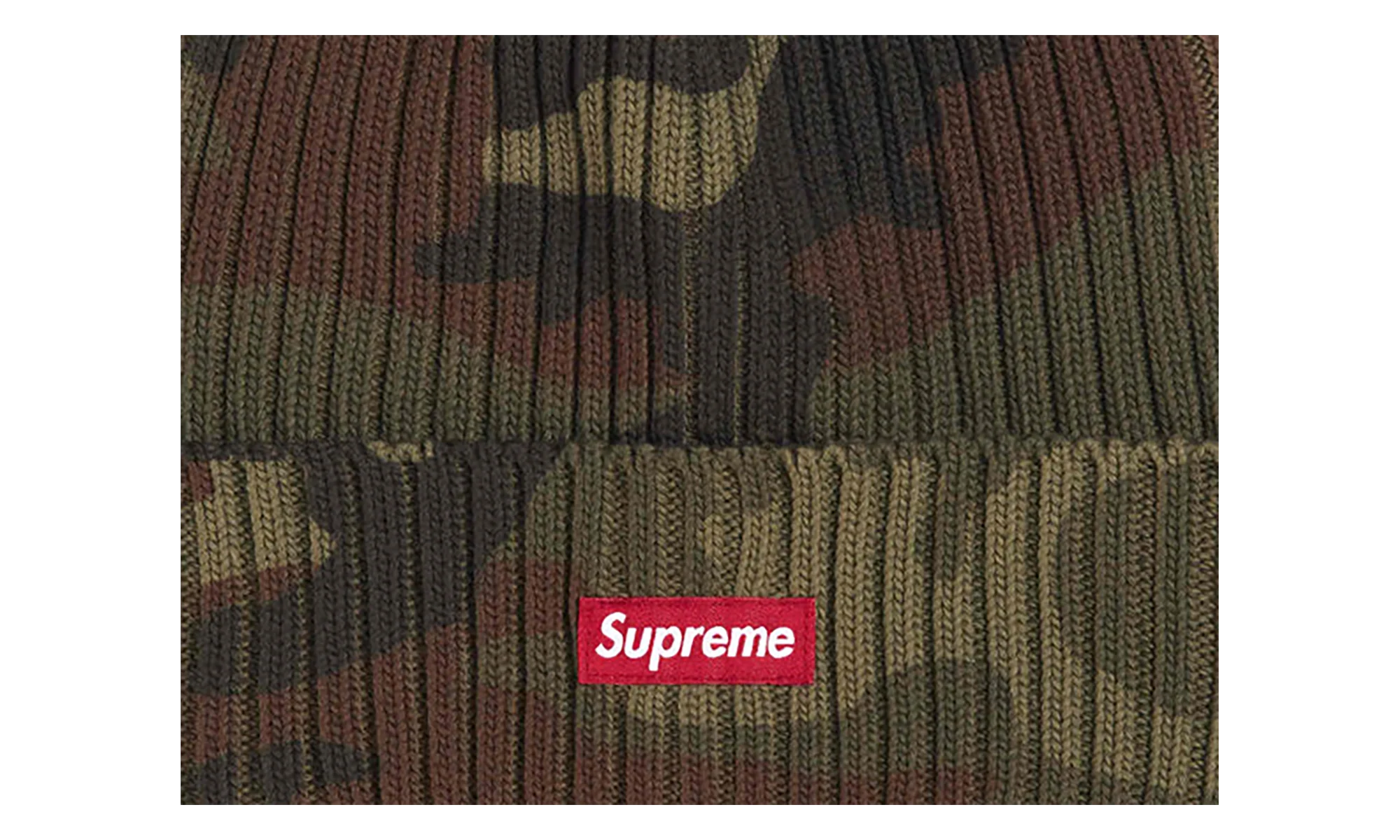 Overdyed Beanie "SS26 - Woodland Camo" SU27139