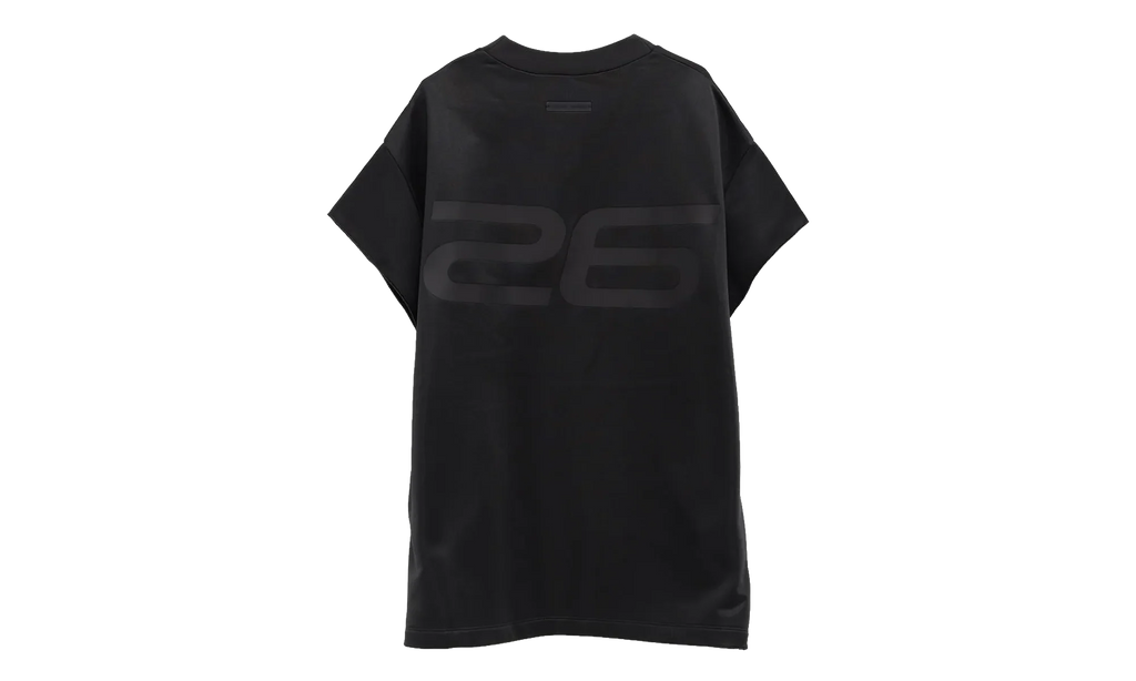 Satin Fleece 90's Muscle Tee "Vintage Black" 192HO256881F