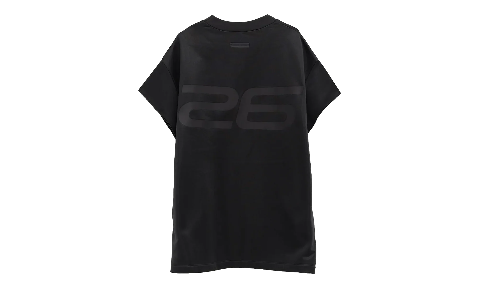 Satin Fleece 90's Muscle Tee "Vintage Black" 192HO256881F