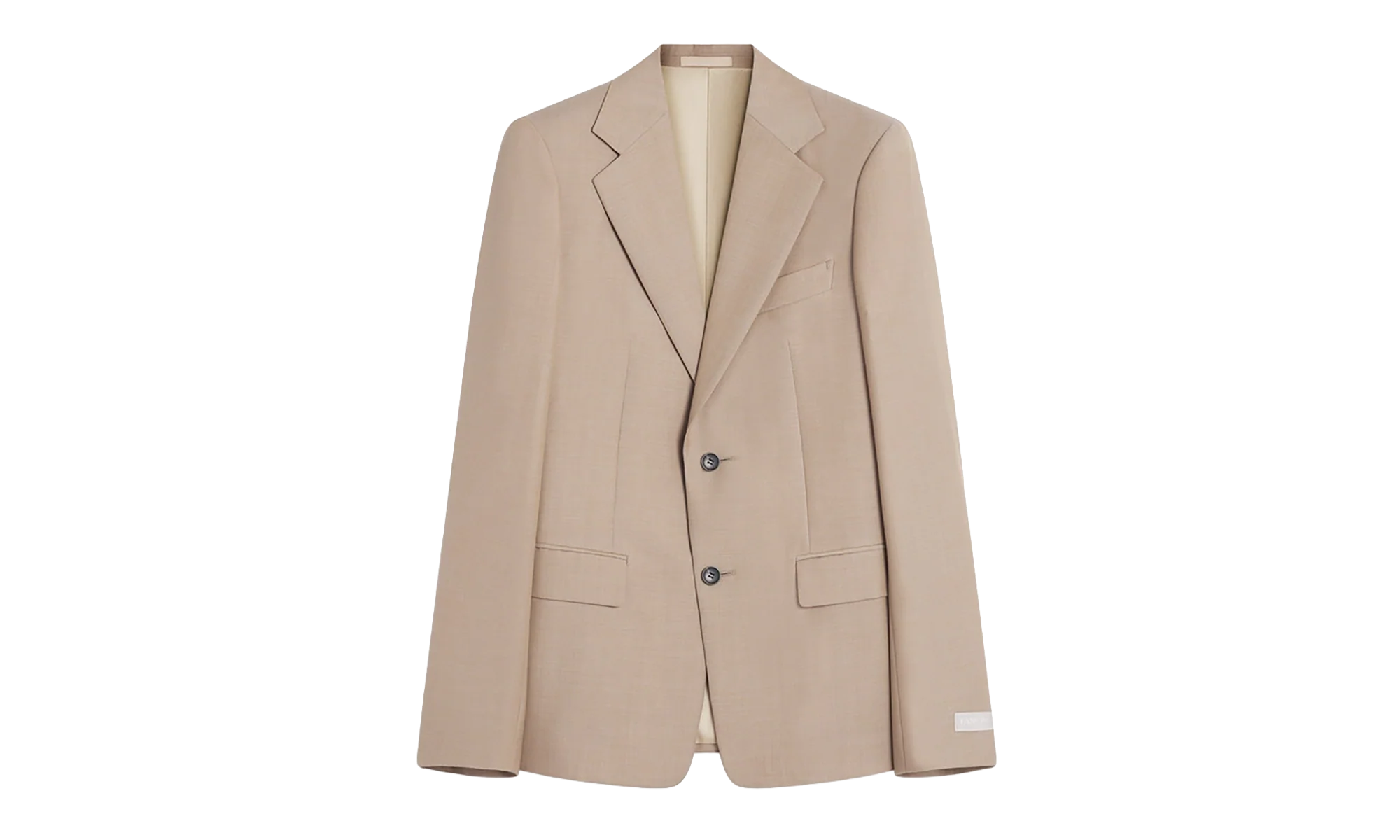 WOOL SINGLE-BREASTED JACKET "BEIGE" RM JA0005 4794 A23 090
