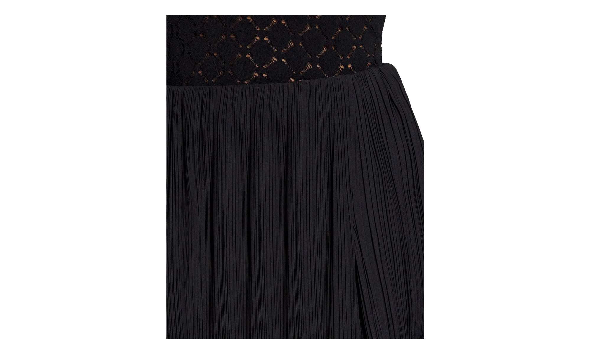 PLEATED SHORTS "Black" RW TR0007 5904 P24 10