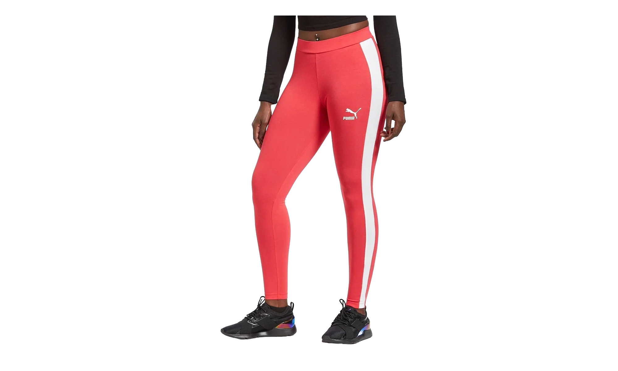 Classics Logo T7 Leggings WMNS "Pink" 575075 96