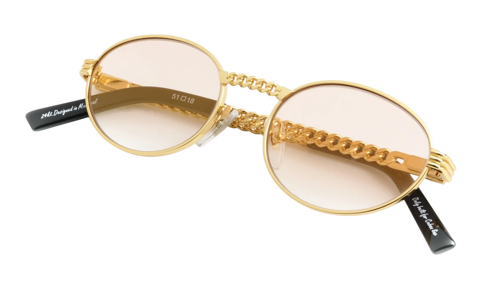 Pac Cuban Link Edition 24KT "Yellow Gold / Blush Gradient Flash Gold" CLPC2 0001 15C4