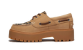 Stone Street Platform Boat WMNS "Leopard Print - Beige Nubuck" TB0A2GVF EN3