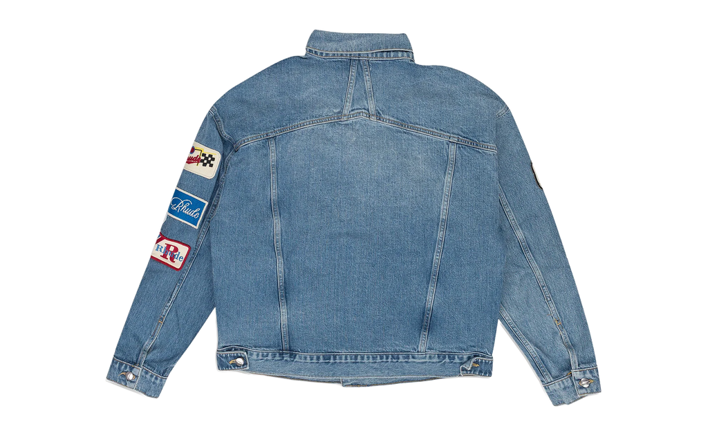 Patch Denim Jacket "Indigo" RHD-MOTW-0076