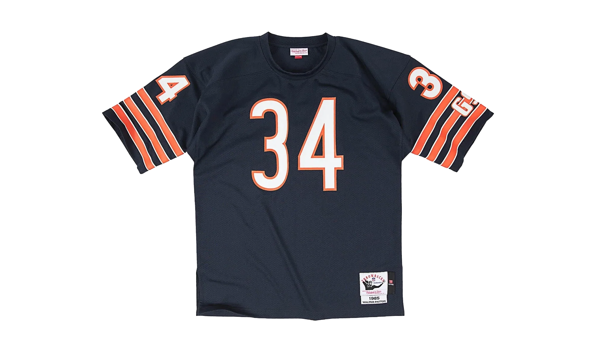 NFL Walter Payton Authentic Jersey "1985 Chicago Bears - Navy" AJY6CP18020 CBENAVY85WPA