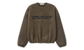 Modern Crewneck Sweatshirt "Brown" 192HO256733F