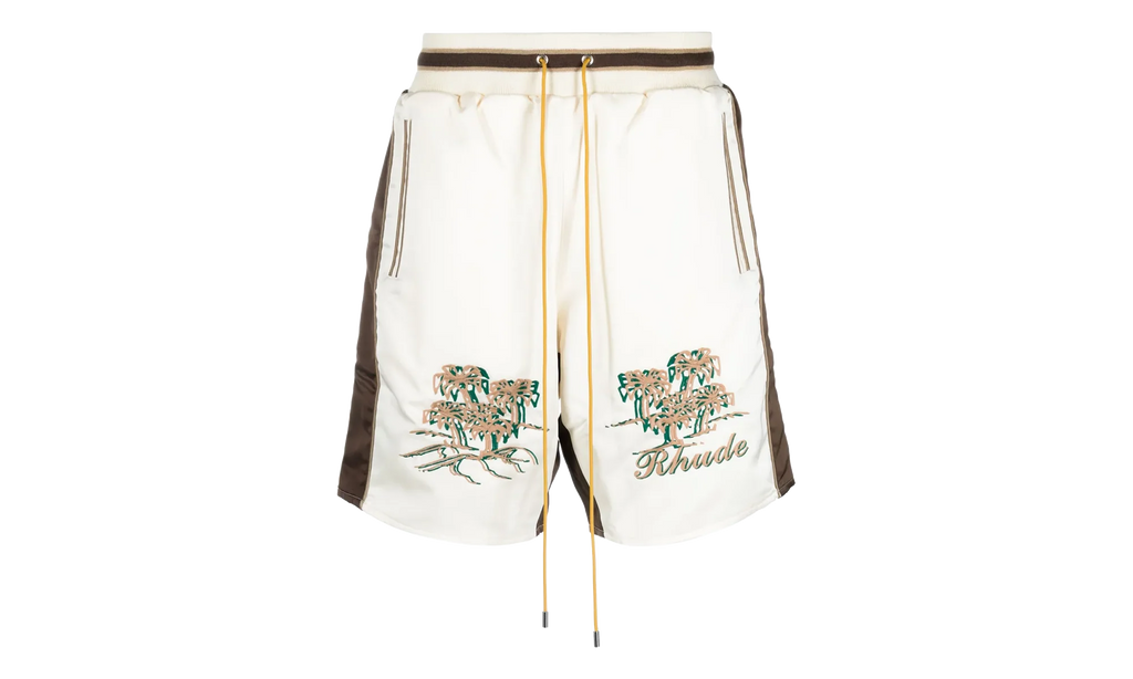 Satin Souvenier Shorts "Beige" RHPF23SH06083686