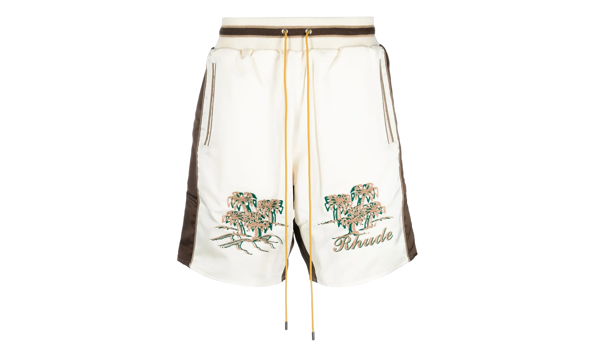 Satin Souvenier Shorts "Beige" RHPF23SH06083686