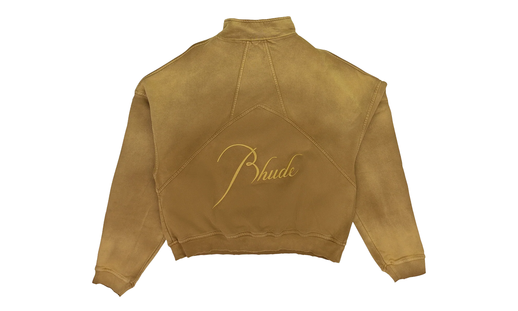 Script Logo Quarter Zip "Camel" RHPF23SW04120372