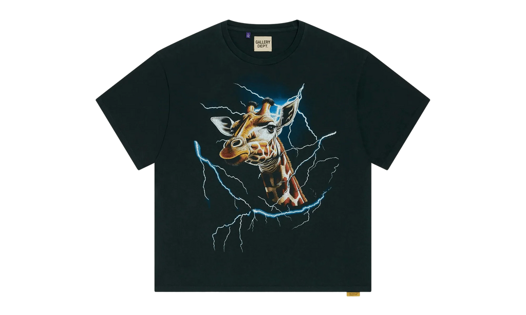 Theme Park Short Sleeve Tee Shirt "Black Blue Multi" GD105