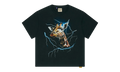 Theme Park Short Sleeve Tee Shirt "Black Blue Multi" GD105