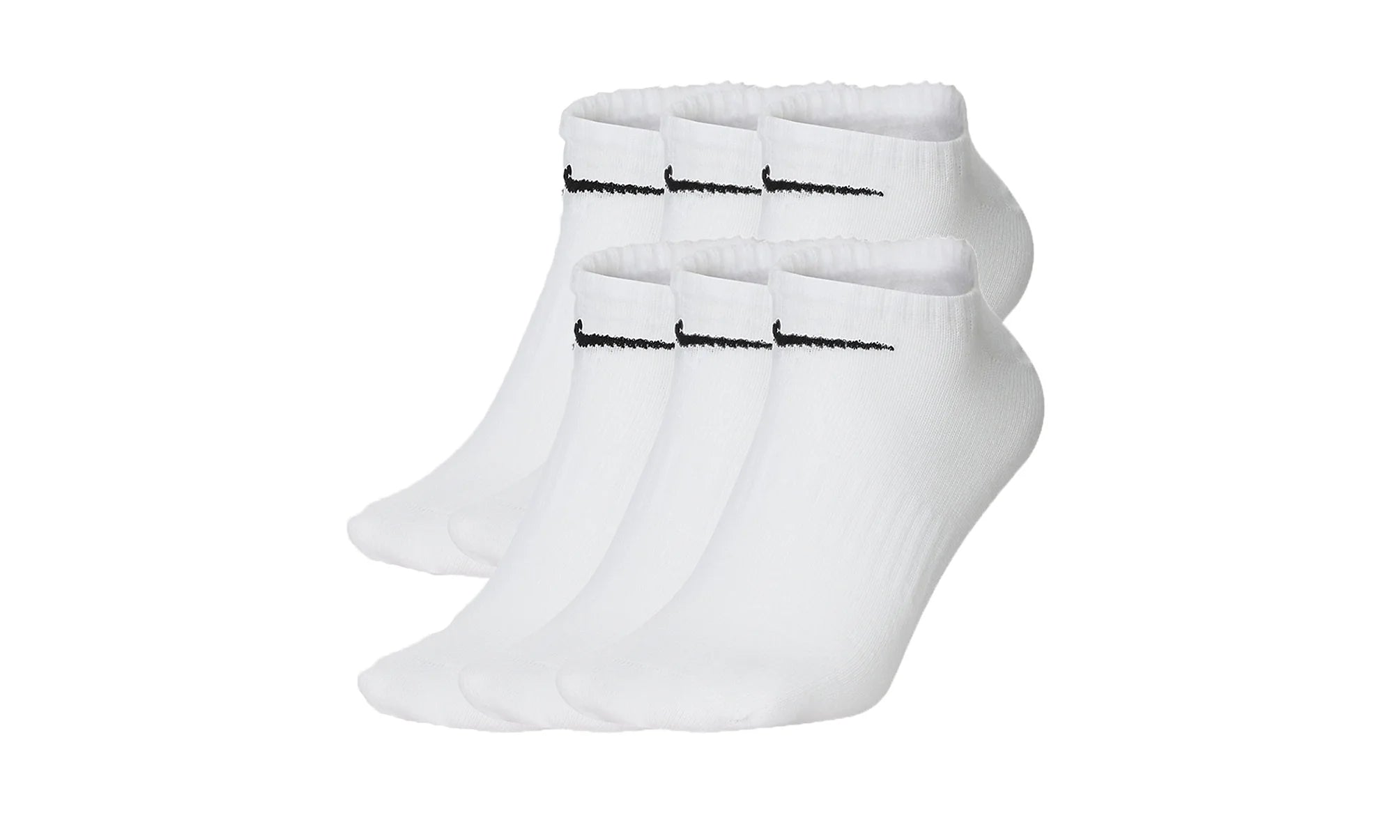 Everyday Lightweight No-Show Socks (6 Pairs) "White" SX7679 100