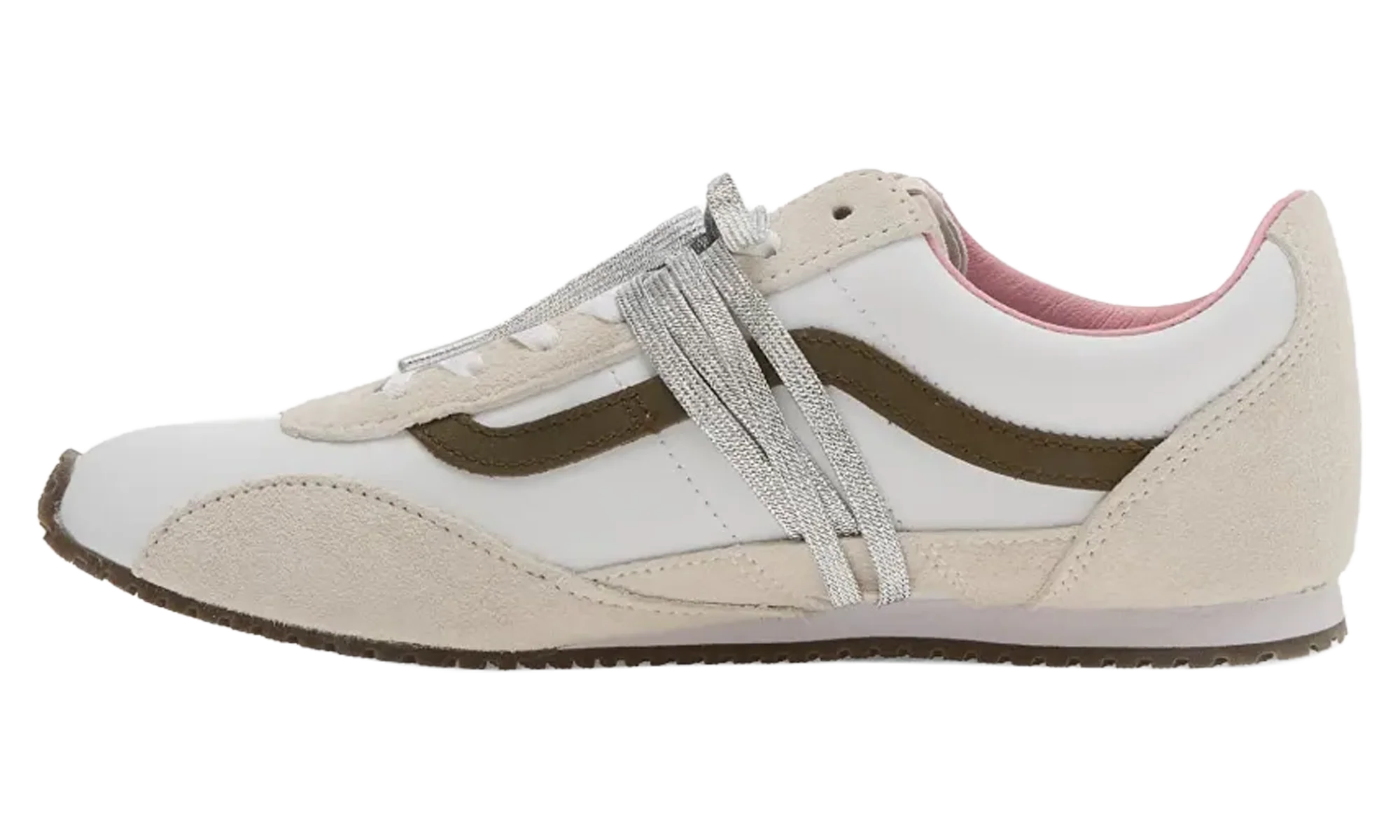 Super Lowpro sneakers "PIG SUEDE WHITE" VN000EHQCJ71