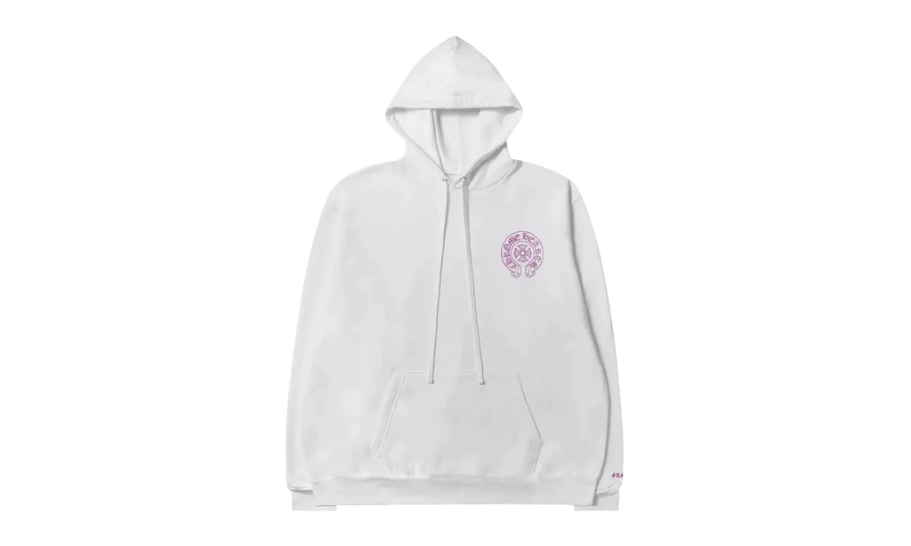 Website Hoodie "White / Purple Glitter" CHRM0710