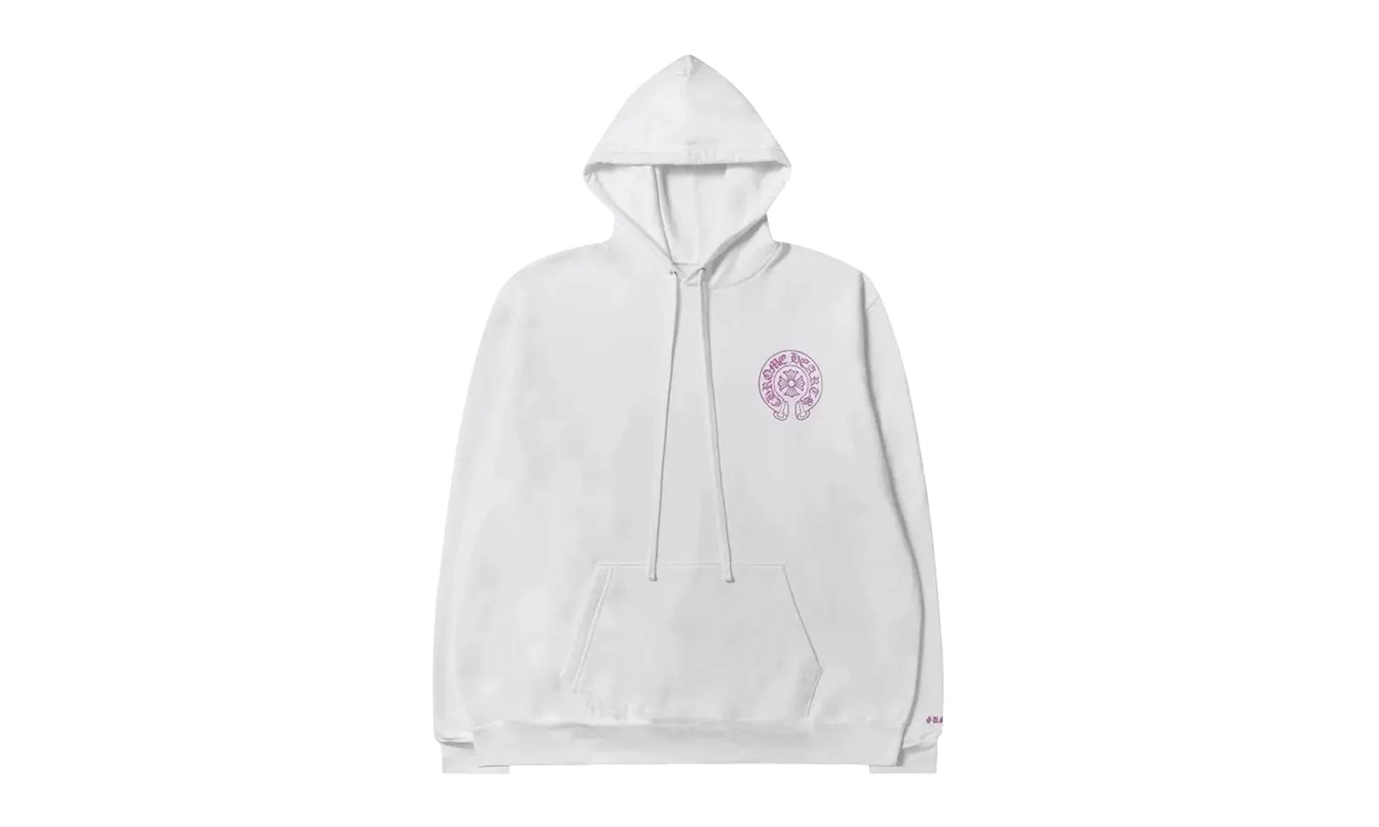 Website Hoodie "White / Purple Glitter" CHRM0710