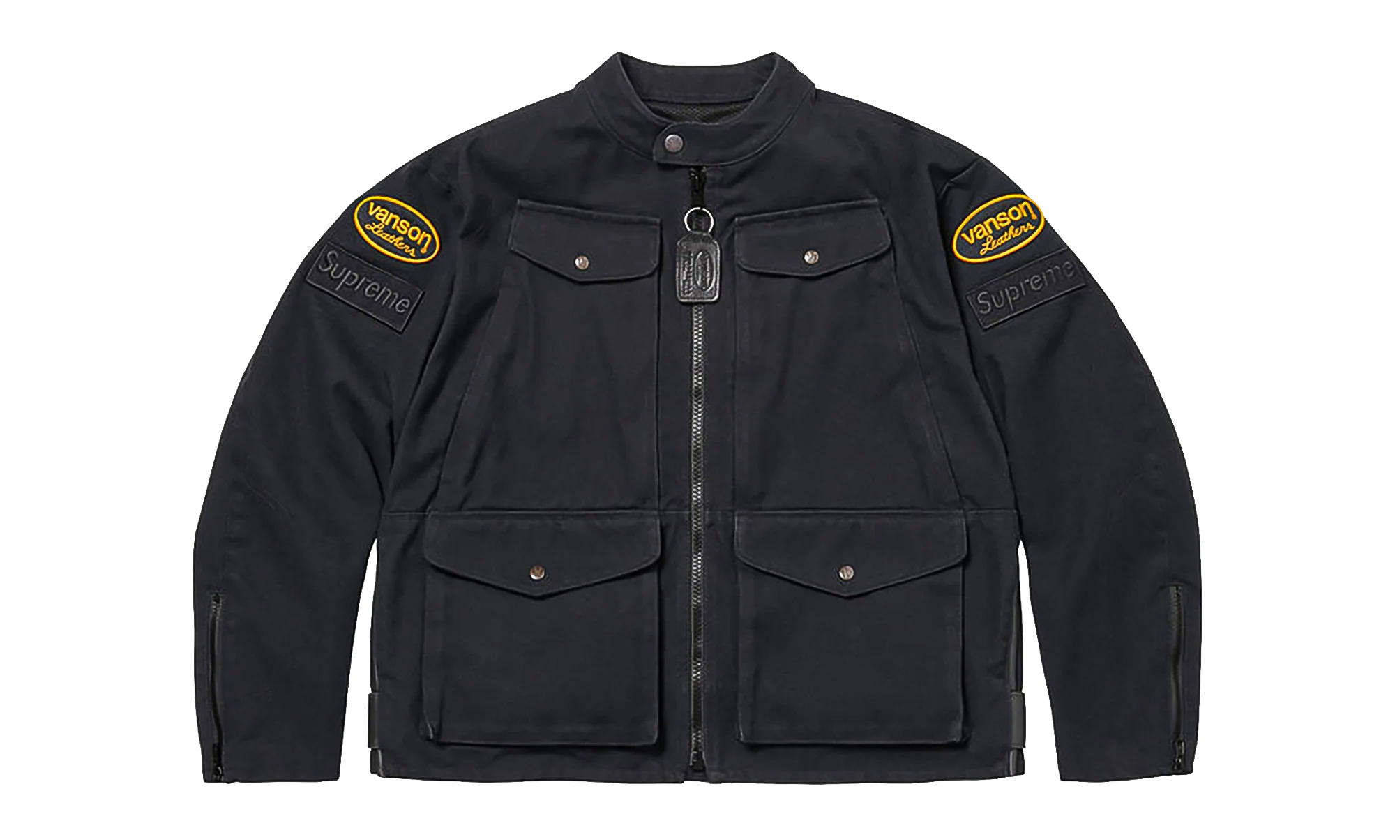 Vanson Leathers® Cordura® Jacket "SS26 - Black" SU27117