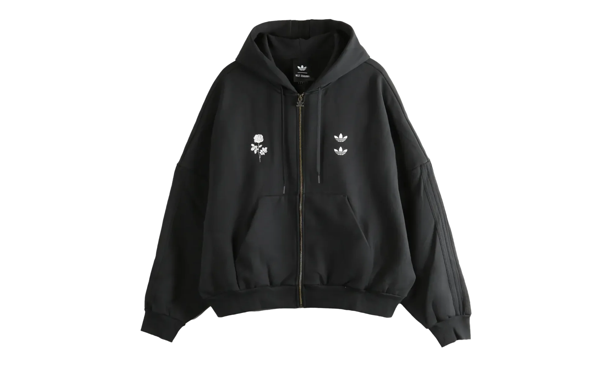 Zip Hoodie "Willy Chavarria - Black" KD9346